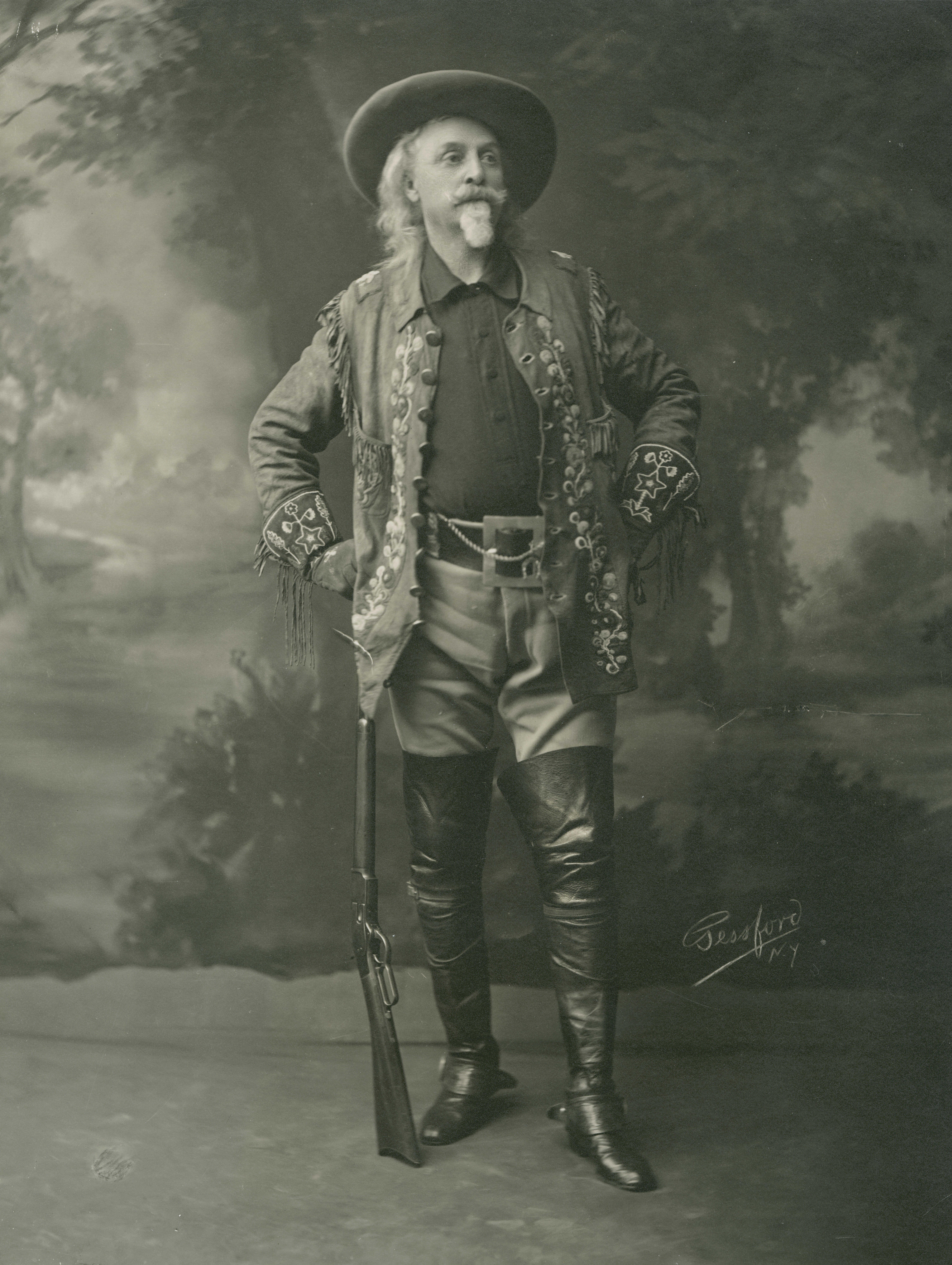 Buffalo Bill Cody, 1890 [Z-3604, Courtesy Denver Public Library Western History Department]